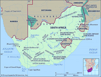 South Africa | History, Capital, Flag, Map, Population, & Facts | Britannica